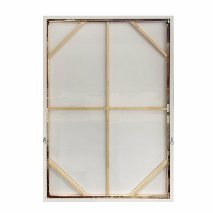 Liberta - Maison MIRRHA Pinakas me Korniza Kambas Kafe PS 82.6x4.3x122.6cm 034677