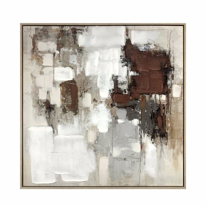 Liberta - Maison OMBRA I Pinakas Kambas Poluxromos me Korniza PS 80x4x80cm 034683
