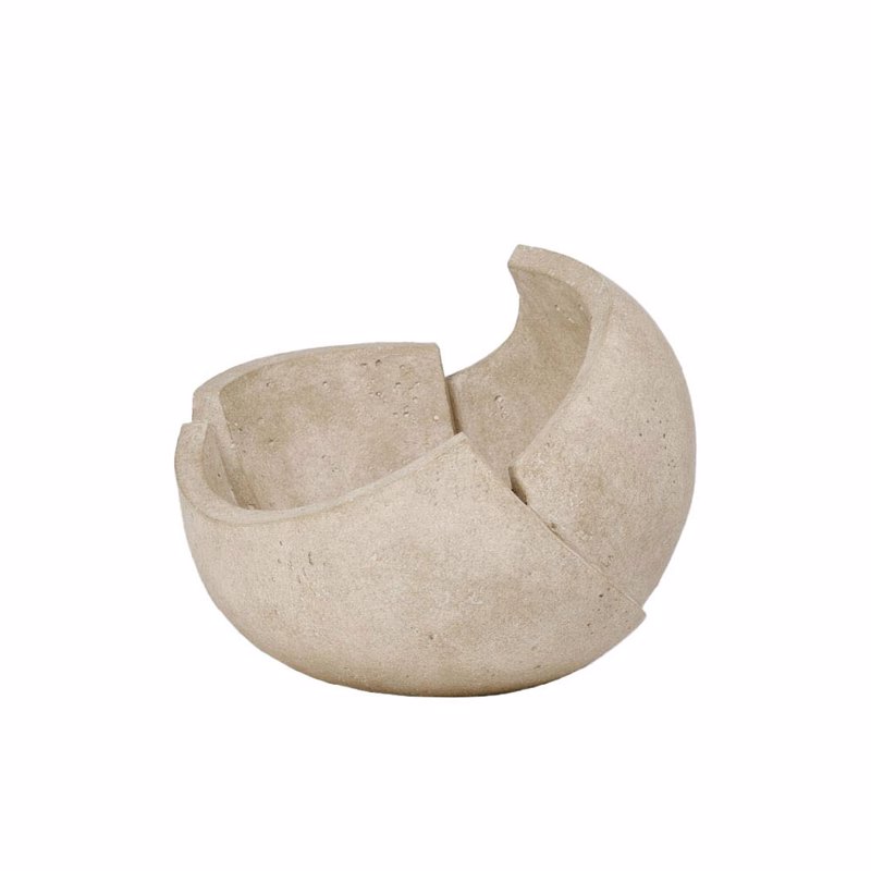 Liberta - Maison ORB Μπωλ Resin Μπεζ 30x30x24cm 034702