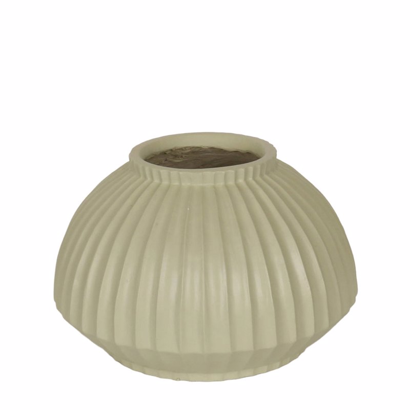 Liberta - Maison PRYMA Βάζο από MgO Μέντα Φ40x26.5cm 034796