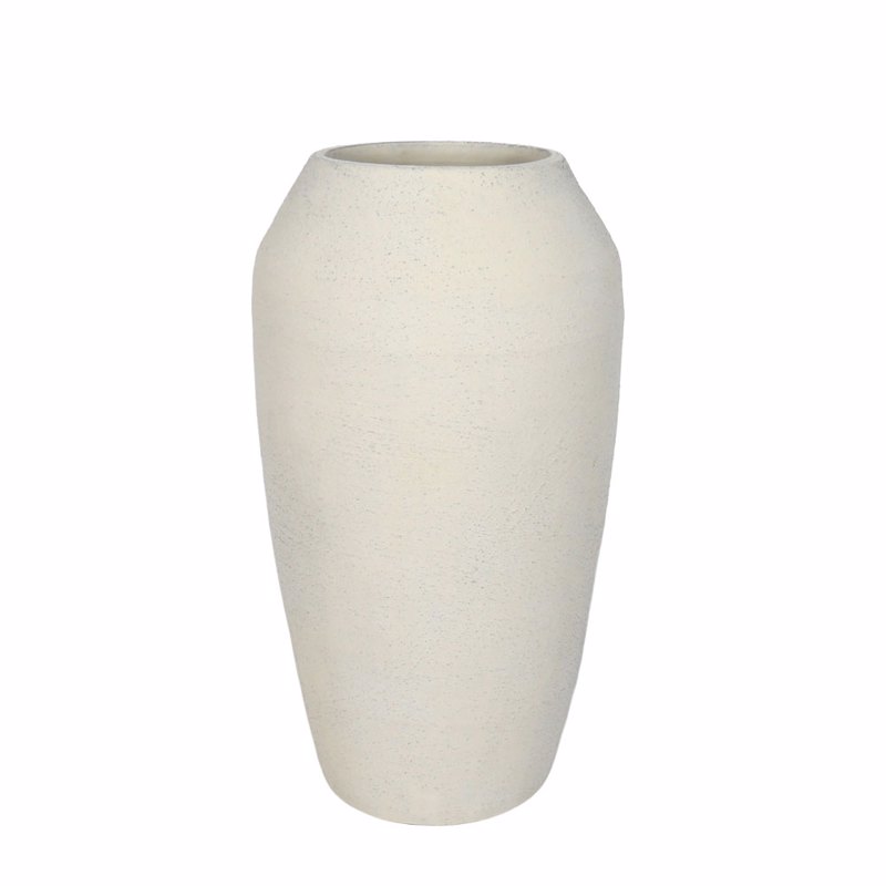 Liberta - Maison ASH Βάζο Κεραμικό Λευκό Φ23.5x42cm 034832