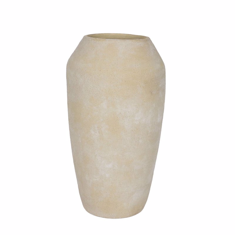 Διακοσμητικά Επιτραπέζια agiovlasitishome - ΣΗΜΑΝΤΙΚΟ: Σε περίπτωση διαφοράς τιμής από το κατάστημα ισχύει παντα και μόνο η τιμή του καταστήματος Liberta - Maison ASH Βάζο Κεραμικό Stone Grey Φ23.5x42c