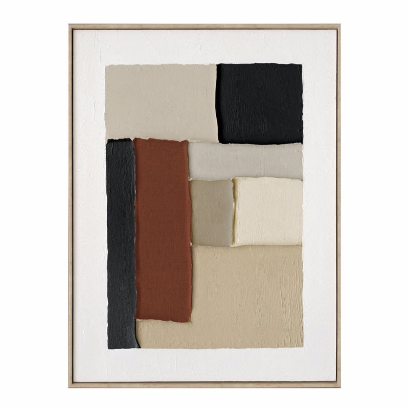 Liberta - Maison RADIA Πίνακας Πολύχρωμος με MDF Κορνίζα 60x3x80cm 035056