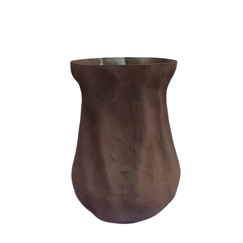 Liberta - Maison MIST Βάζο Γυάλινο Καφέ 27x24x38cm 0351