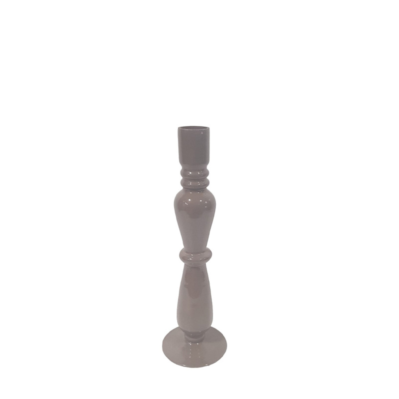 Liberta-Maison CALM Κηροπήγιο 8x8x27cm Γυαλί Σαπιο Μηλο 035170