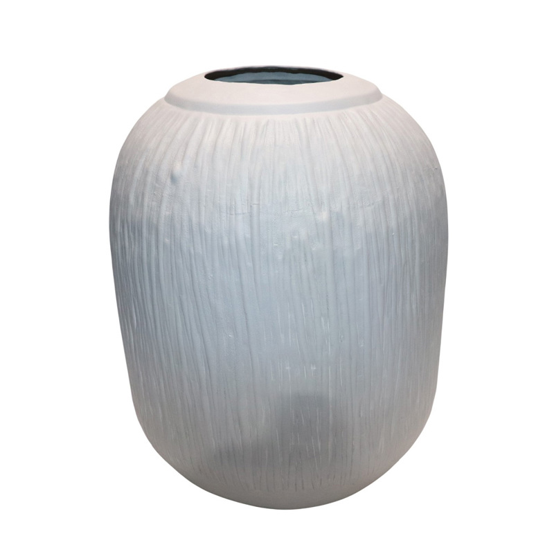 Liberta - Maison IVORA Βάζο Αλουμινίου Off White Φ29.5x