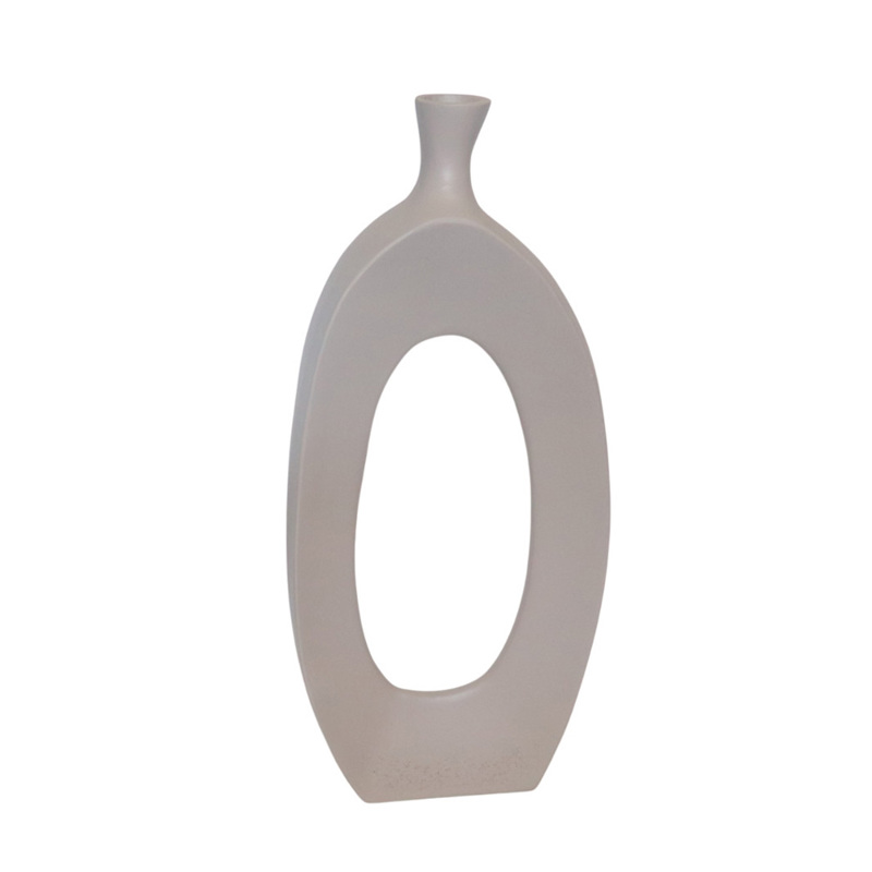 Liberta - Maison ELLA Βάζο Αλουμινίου Ivory 18x6x42cm 0