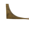 Liberta-Maison Blanche Side Table Lefko Brass Antique 55x55x61cm 04-0827