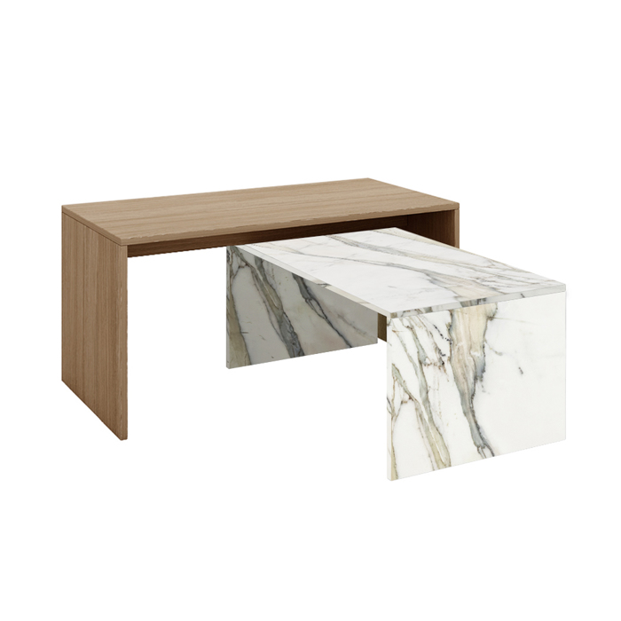 Liberta - Maison TUNUSIA Coffee Table Artisan Oak/Tunusia Marmaro 90x45x45cm 04-0835