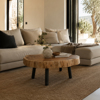Liberta - Maison RAW Coffee Table Fusiko 80x80x40cm 04-0919