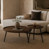 Liberta - Maison PENCIL 55 Coffee Table Karudi/Mavro F55x55cm 04-0958