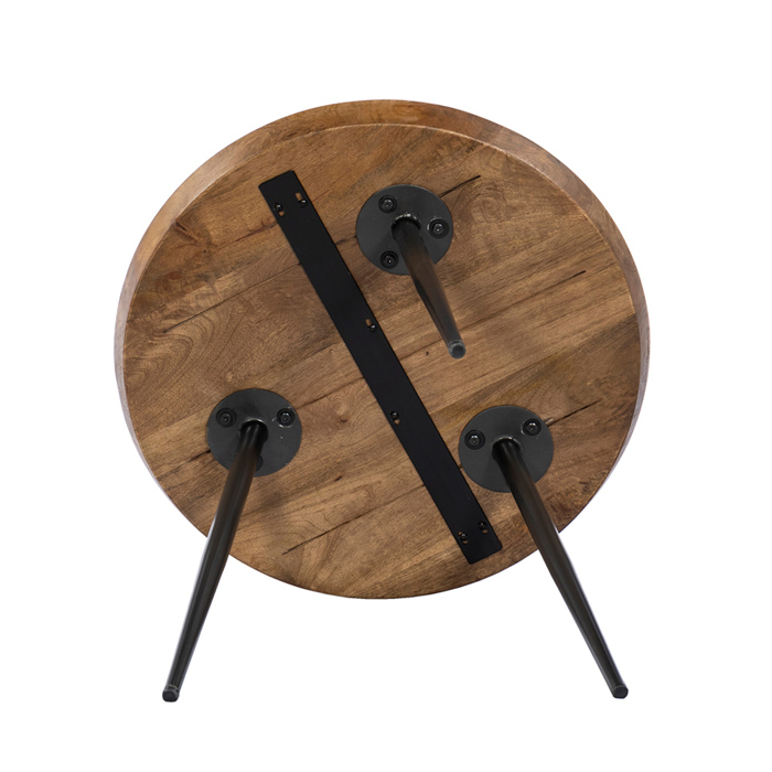 Liberta - Maison PENCIL 55 Coffee Table Karudi/Mavro F55x55cm 04-0958
