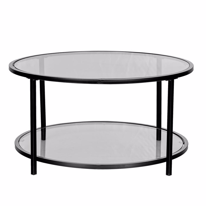 Liberta - Maison MOON Coffee Table Diafano/Mavro F80x42cm 04-0976