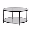 Liberta - Maison MOON Coffee Table Diafano/Mavro F80x42cm 04-0976