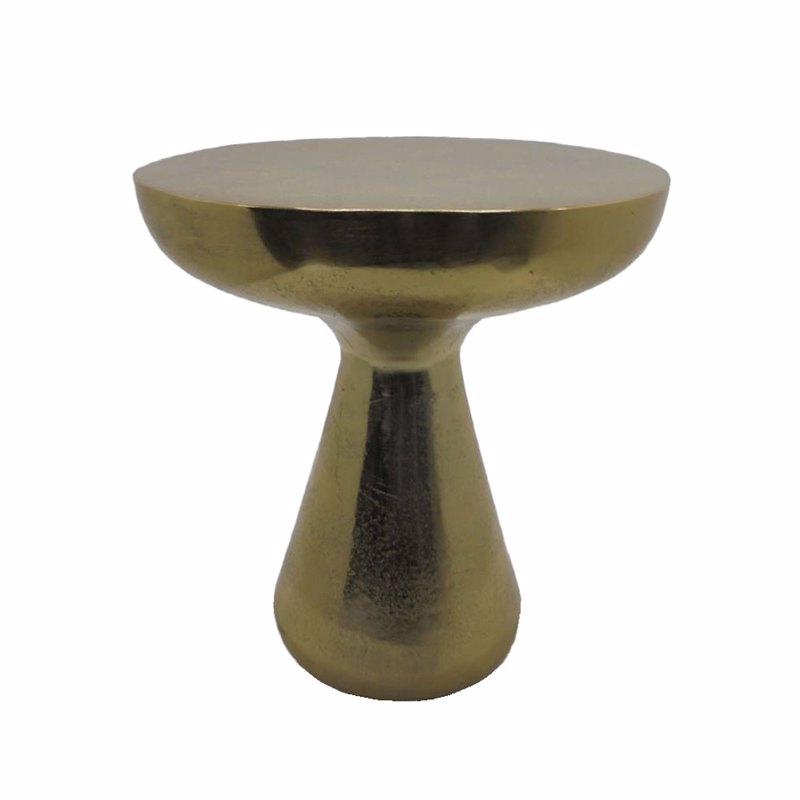 Liberta-Maison Kaleb Side Table Χρυσό 40.75x40.75x45.75