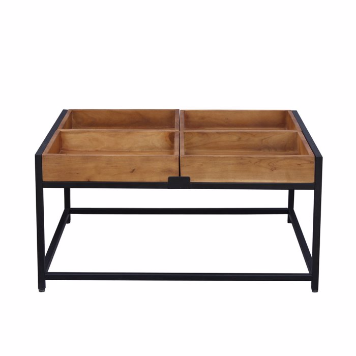 Liberta - Maison COMBO Coffee Table Karudi/Mavro 84x80x42cm 04-1044