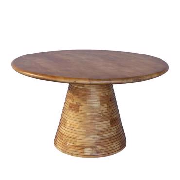 Liberta-Maison Savoa Coffee Table Καρυδι 80x80x45cm 04-1050
