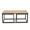 Liberta - Maison QUADRO Set ton 3 Coffee Table Fusiko/Mavro 110x60x45cm 04-1055
