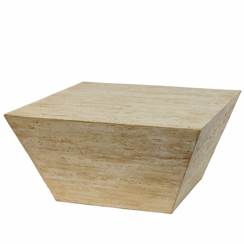Liberta - Maison PYRAMIS Coffee Table Beige 80x80x40cm 