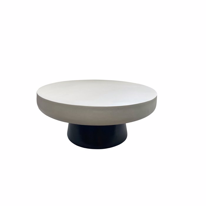 Liberta - Maison MYKONOS Coffee Table Lefko/Mavro F90x39cm 04-1098