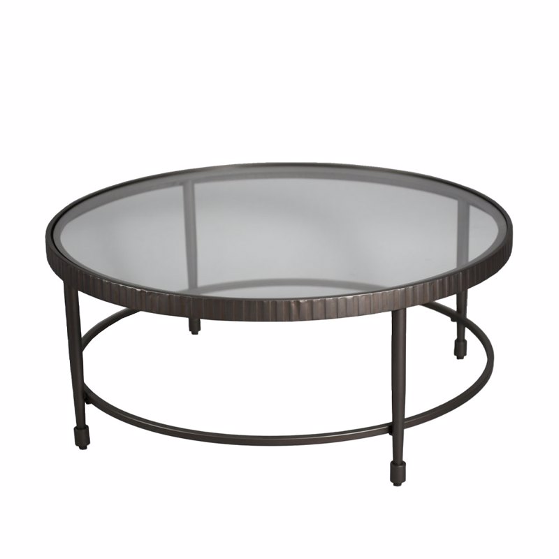 Liberta - Maison GRANAZ Coffee Table Μαύρο Φ100x42.5cm 