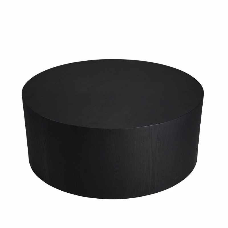 Liberta - Maison TUBE Coffee Table Μαύρο Φ100x41cm 04-1