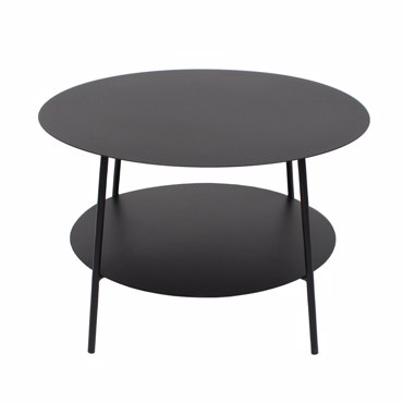 Liberta - Maison SIMPLE Coffee Table Μαύρο Φ60x40cm 04-1123