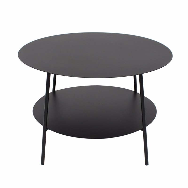 Liberta - Maison SIMPLE Coffee Table Μαύρο Φ60x40cm 04-