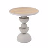 Liberta - Maison UP DOWN 40,5 Side Table Lefko/Fusiko F40.5x45cm 04-1148