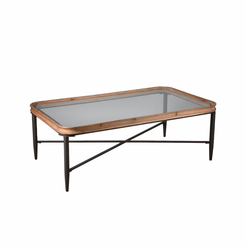 Liberta - Maison MARAIS Coffee Table Φυσικό/Μαύρο 122x7