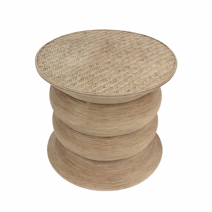 Liberta - Maison RIBBONS Side Table Fusiko F59x53cm 04-1166