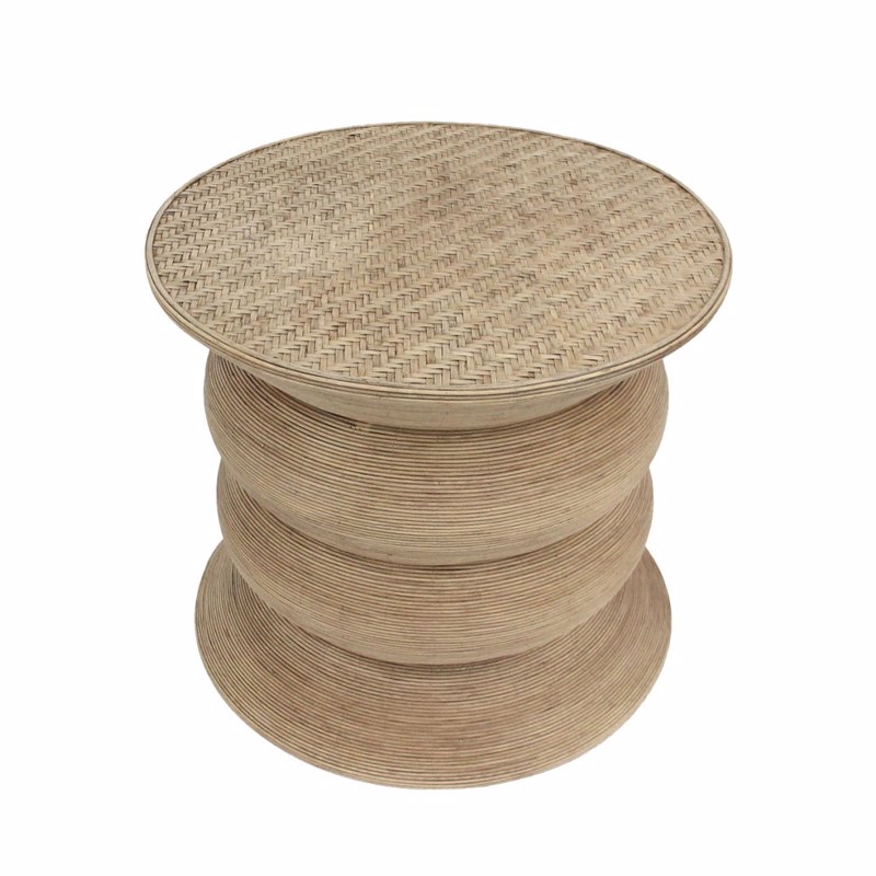 Liberta - Maison RIBBONS Side Table Φυσικό Φ59x53cm 04-