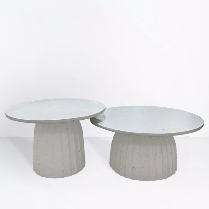 Liberta-Maison Toledo Coffee Table Λευκό Με Pattern 60x