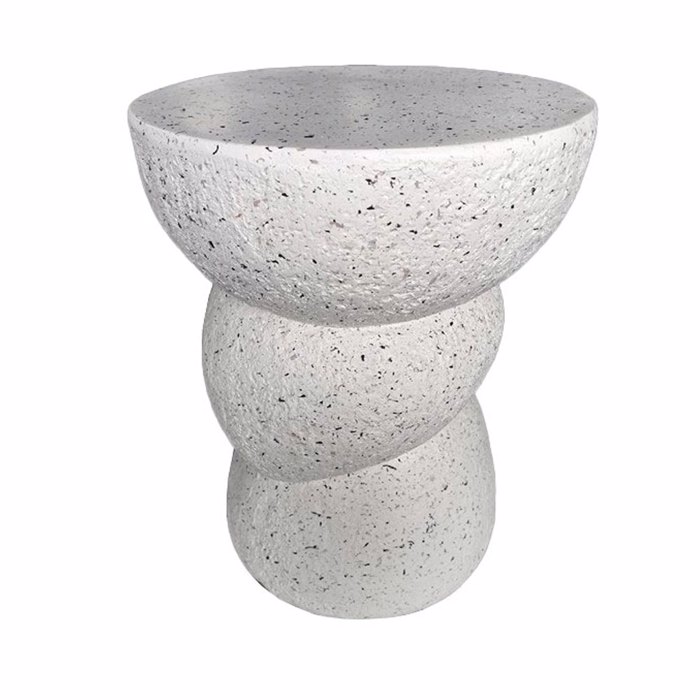 Liberta - Maison ASIMETRON Side Table Terrazzo F35x46cm 04-1206