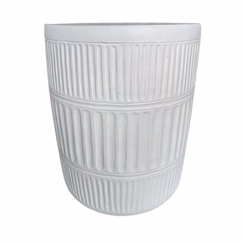 Liberta - Maison GEOMETRICAL 1 Side Table Λευκό 38x38x47cm 04-1217