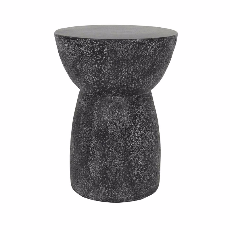 Liberta - Maison - ΣΗΜΑΝΤΙΚΟ: Σε περίπτωση διαφοράς τιμής από το κατάστημα ισχύει παντα και μόνο η τιμή του καταστήματος Liberta - Maison ARION Side Table Μαύρο Φ40x54cm 04-122