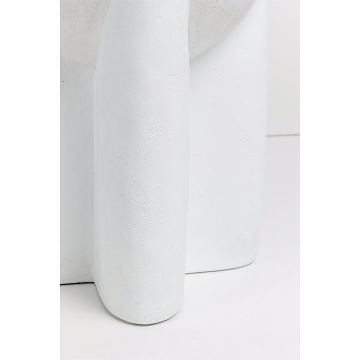 Liberta - Maison LITHOS HANDLE Side Table Lefko 36.5x36.5x46.5cm 04-1234