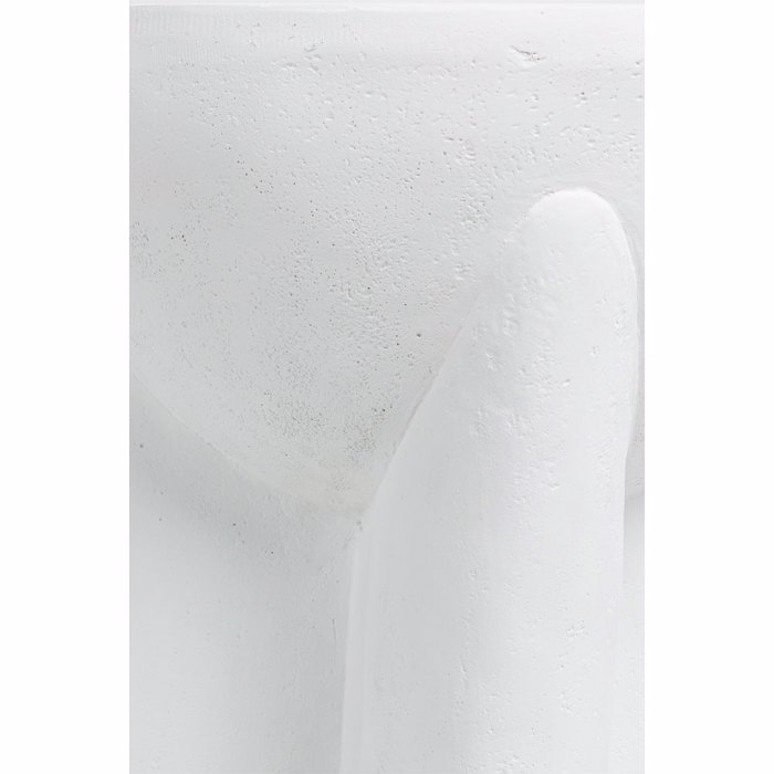 Liberta - Maison LITHOS HANDLE Side Table Lefko 36.5x36.5x46.5cm 04-1234