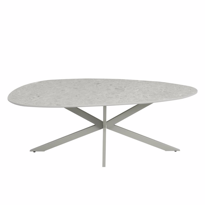 Liberta-Maison Caspian Coffee Table Ggri Me Opsi Marmarou Latte 120x60x43cm 04-1243