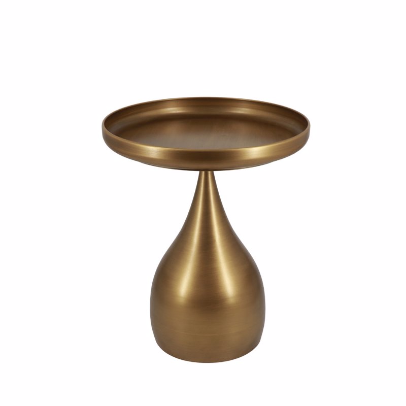 Liberta-Maison Seal Side Table Brown Gold 41x41x49cm 04