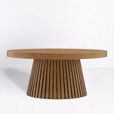 Liberta-Maison Foresta Coffee Table Φυσικό 90x90x40cm 04-1265