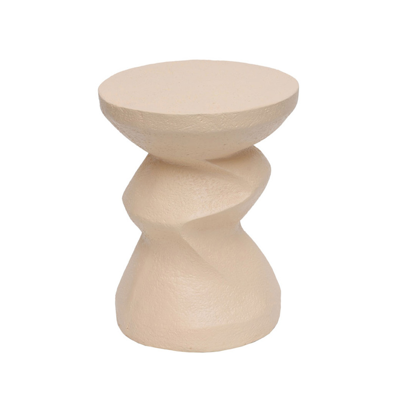 Liberta - Maison LATTE Side Table Beige 40.5x40.5x51cm 04-1278