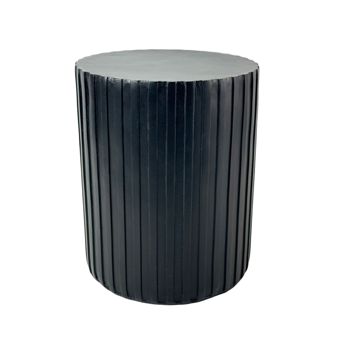 Liberta - Maison RAIL BLACK Side Table Mavro 40x40x47cm 04-1302