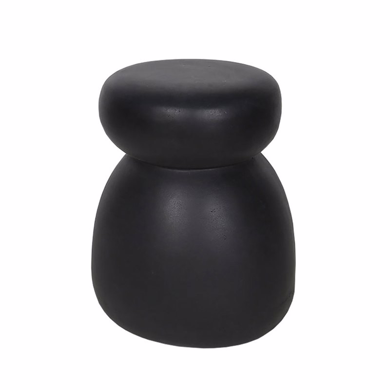 Liberta - Maison NIVO Side Table Μαύρο 36x38x47cm 04-1314