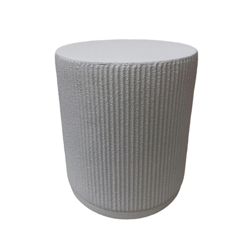 Liberta - Maison STYLOS Side Table Λευκό Φ34x40cm 04-1340