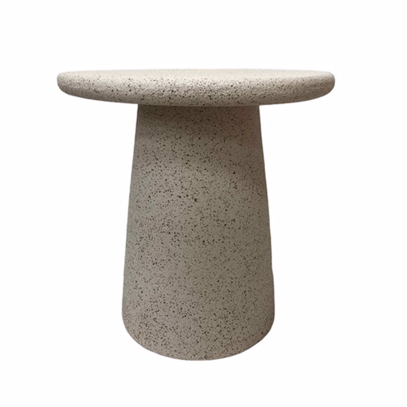 Liberta-Maison Sahara Side Table Sand Μπεζ 47.5x47.5x48.5cm 04-1342