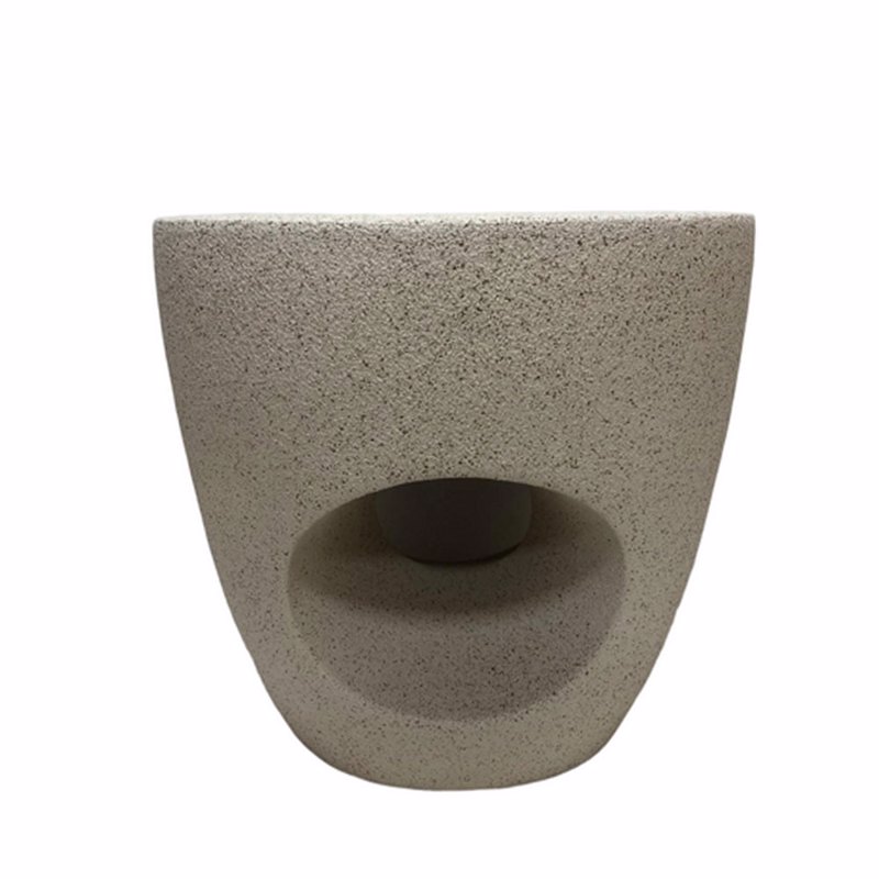 Liberta-Maison Portal Side Table Sand Μπεζ 50x41x46.5cm 04-1343