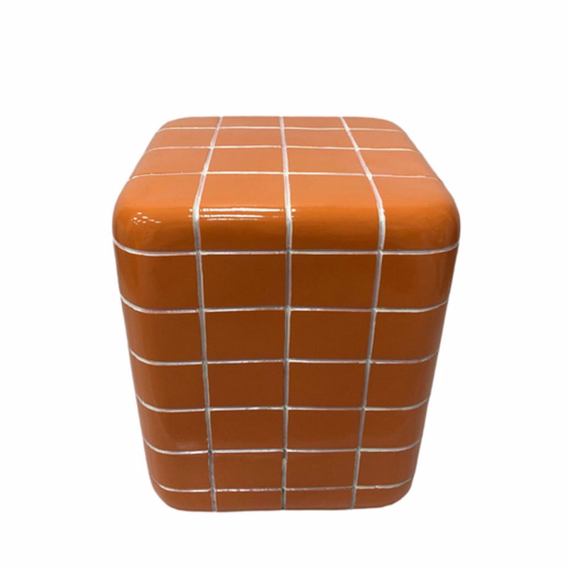 Liberta-Maison Cubix Side Table Καφέ 33.5x33.5x41cm 04-1354