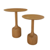Liberta-Maison Wabi Side Table Set 2TEM Fusiko 50x50x60cm 04-1360
