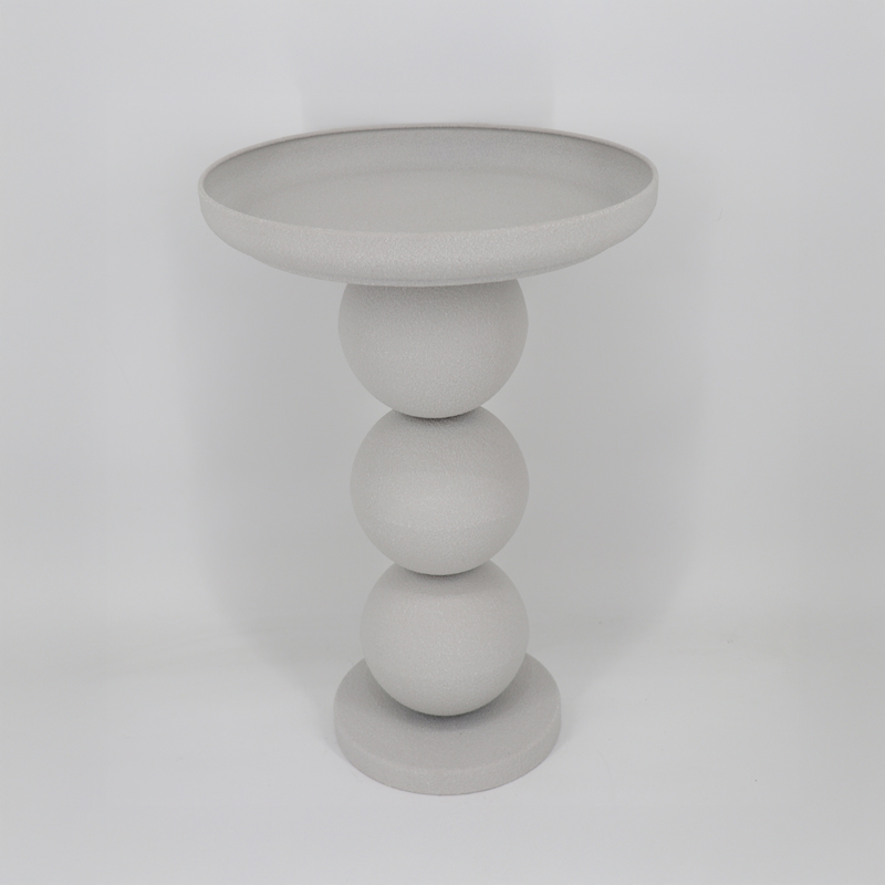 Liberta-Maison Perla Side Table Off White 41x41x61cm 04